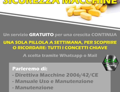 Pillole di Sicurezza Macchine