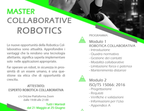 Master ESPERTO ROBOTICA COLLABORATIVA – Ed. 02